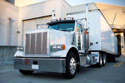 Image of long haul truck at the loading dock